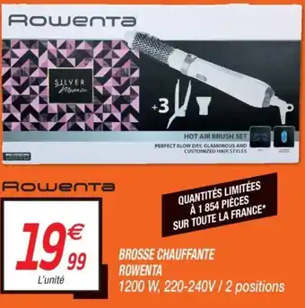 Brosse Chauffante Rowenta