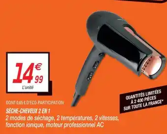Netto Sèche-Cheveux 2 En 1 offre