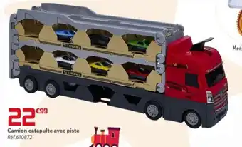 Gifi Camion catapulte avec piste offre