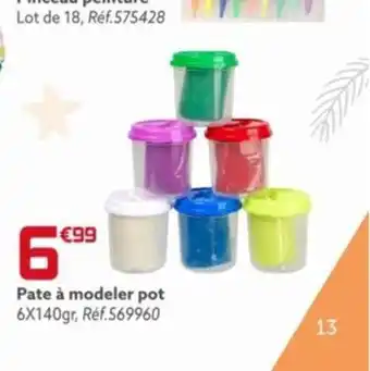 Gifi Pate à modeler pot offre