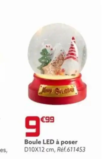 Gifi Boule LED à poser offre