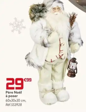 Gifi Père Noël à poser 60x30x30 cm, offre