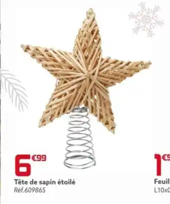 Gifi Tête de sapin étoilé offre