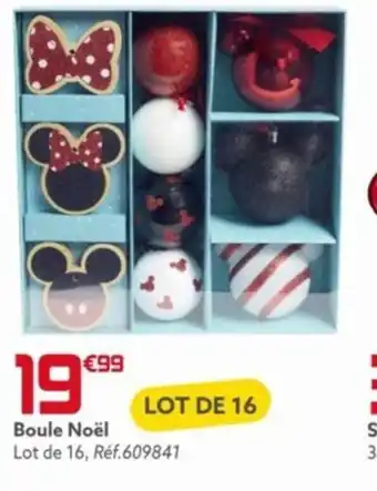Gifi Boule Noël offre