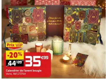 Gifi Calendrier de l'avent bougie offre