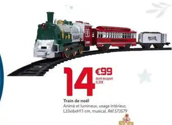 Gifi Train de noël offre