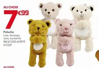 Gifi Peluche offre