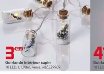Gifi Guirlande intérieur sapin offre