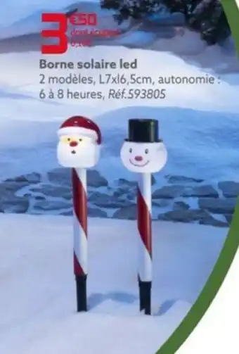 Gifi Borne solaire led offre