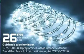 Gifi Guirlande tube lumineux offre