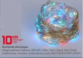Gifi Guirlande électrique offre