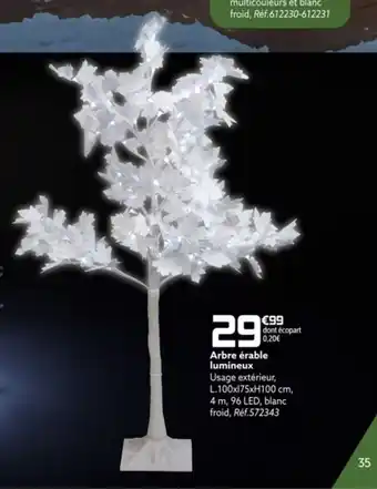 Gifi Arbre érable lumineux offre