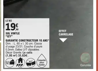 SOL VINYLE "IZY"