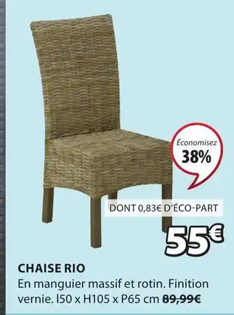 JYSK Chaise Rio offre