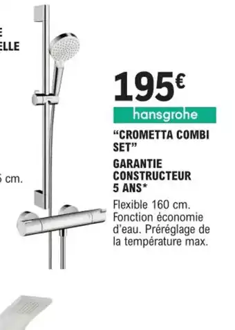 E.Leclerc Brico CROMETTA COMBI SET offre