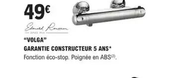 E.Leclerc Brico VOLGA GARANTIE CONSTRUCTEUR 5 ANS offre