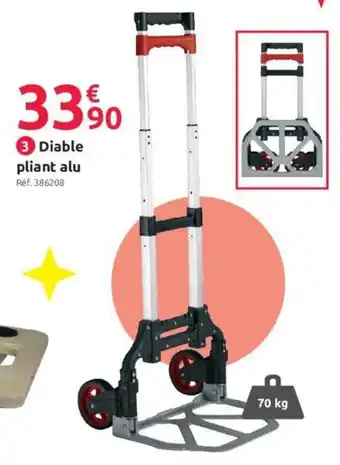 3 Diable pliant alu