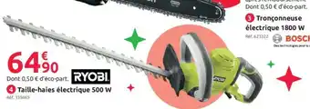 Mr Bricolage Taille-haies électrique 500 W offre