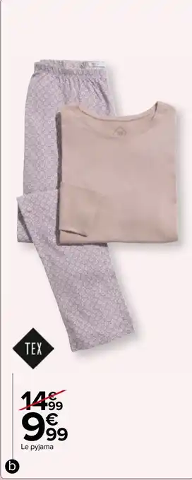 Carrefour Market Pyjama Femme offre