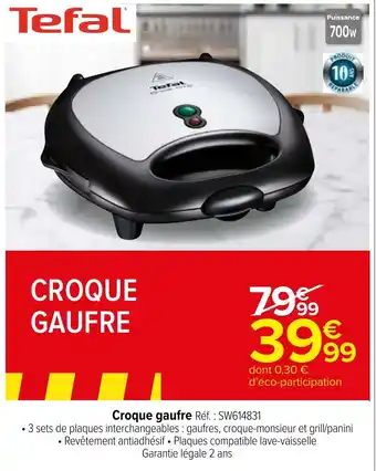 Carrefour Market Croque gaufre Réf. : SW614831 offre