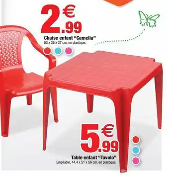 Chaise Enfant "camelia"