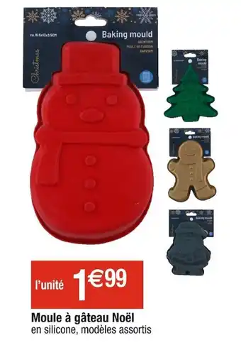 Cora x Carrefour Moule à gâteau Noël offre
