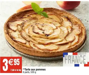 Cora x Carrefour Tarte aux pommes offre