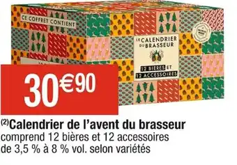 Calendrier de l'avent du brasseur