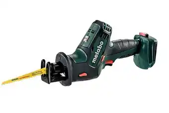 Brico Cash Scie sabre metabo 18 v sans fil- sse 18 ltx - sans batterie ni chargeur, coffret metaloc offre