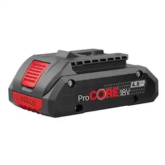 Brico Cash Batterie bosch compact procore 18v 4,0 ah offre