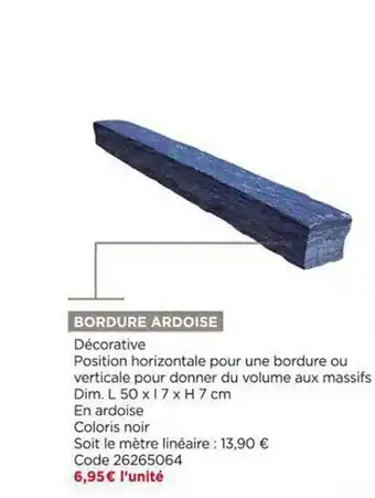 Bordure Ardoise