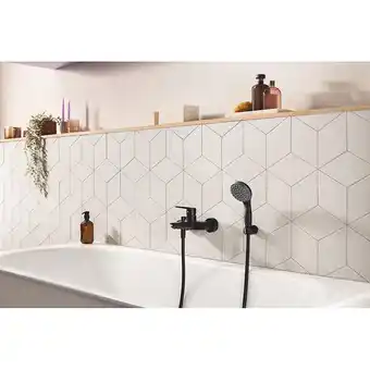 Grohe vitalio universal support de douche mural, noir mat (279582430)