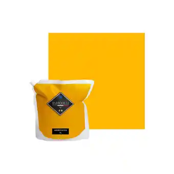 Bricomarché Peinture acrylique lessivable velours barbouille - pour murs et plafonds - 5l - jaune akhenaton offre