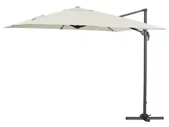 Bricorama Parasol jardin déporté alu sun 3 - carré - 3 x 3 m - ecru offre