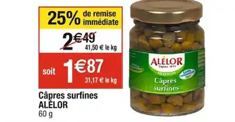 Câpres surfines ALÉLOR 60 g