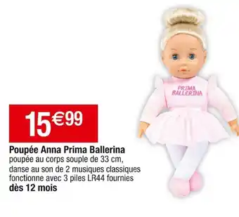 Cora x Carrefour Poupée Anna Prima Ballerina offre