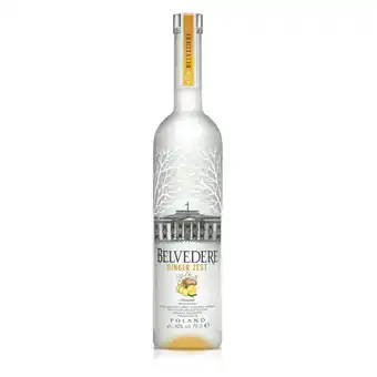 E.Leclerc Vodka belvedere ginger zest , 40% vol. - 70 cl offre