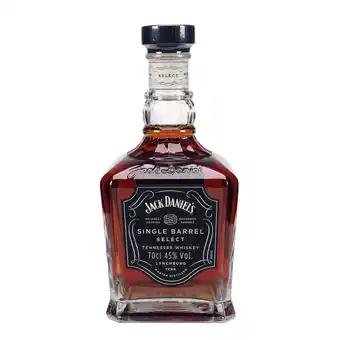 E.Leclerc Tennessee whiskey jack daniel's single barrel - etats-unis, 45% vol. - 70 cl offre