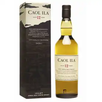 E.Leclerc Whisky single malt caol ila 12 ans - ecosse, 43% vol. - 70 cl offre