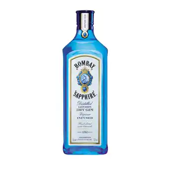 E.Leclerc Gin bombay sapphire, 40% vol. - 70 cl offre