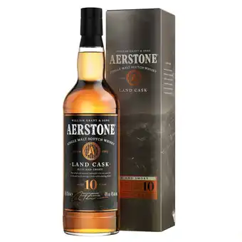 E.Leclerc Whisky single malt aerstone land cask - ecosse, 40% vol. - 70 cl offre