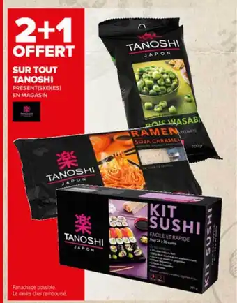 Carrefour Market Tanoshi offre