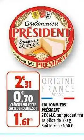 Coccinelle Express Coulommiers Président offre