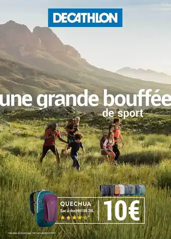 Decathlon Sac à Dos Nh100 offre