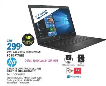 E.Leclerc Pc Portable Hp offre