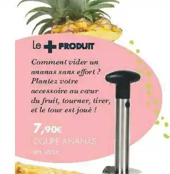 E.Leclerc Coupe Ananas En Inox offre
