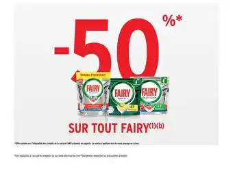 Intermarché Fairy offre
