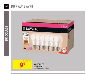Intermarché Hyper Ampoules Domedia offre