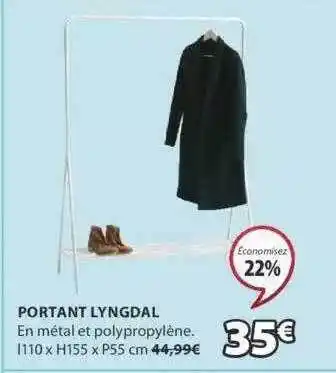 JYSK Portant Lyngdal offre