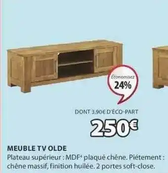 JYSK Meuble Tv Olde offre